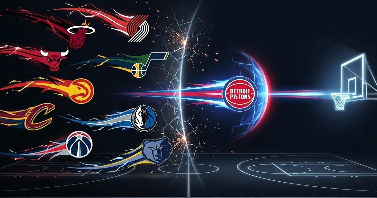 Fast Pace, Fragile Wins: Why Most High-Tempo NBA Teams Fall Short (Except Detroit)